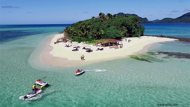 Ajuste seu relógio interno para o horário da ilha neste resort Fiji Auberge 